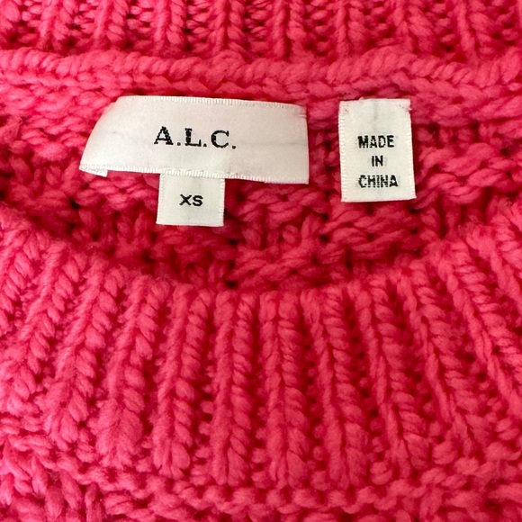 A.L.C. Palmer Wool Crewneck Sweater, Size XS - Picture 7 of 9